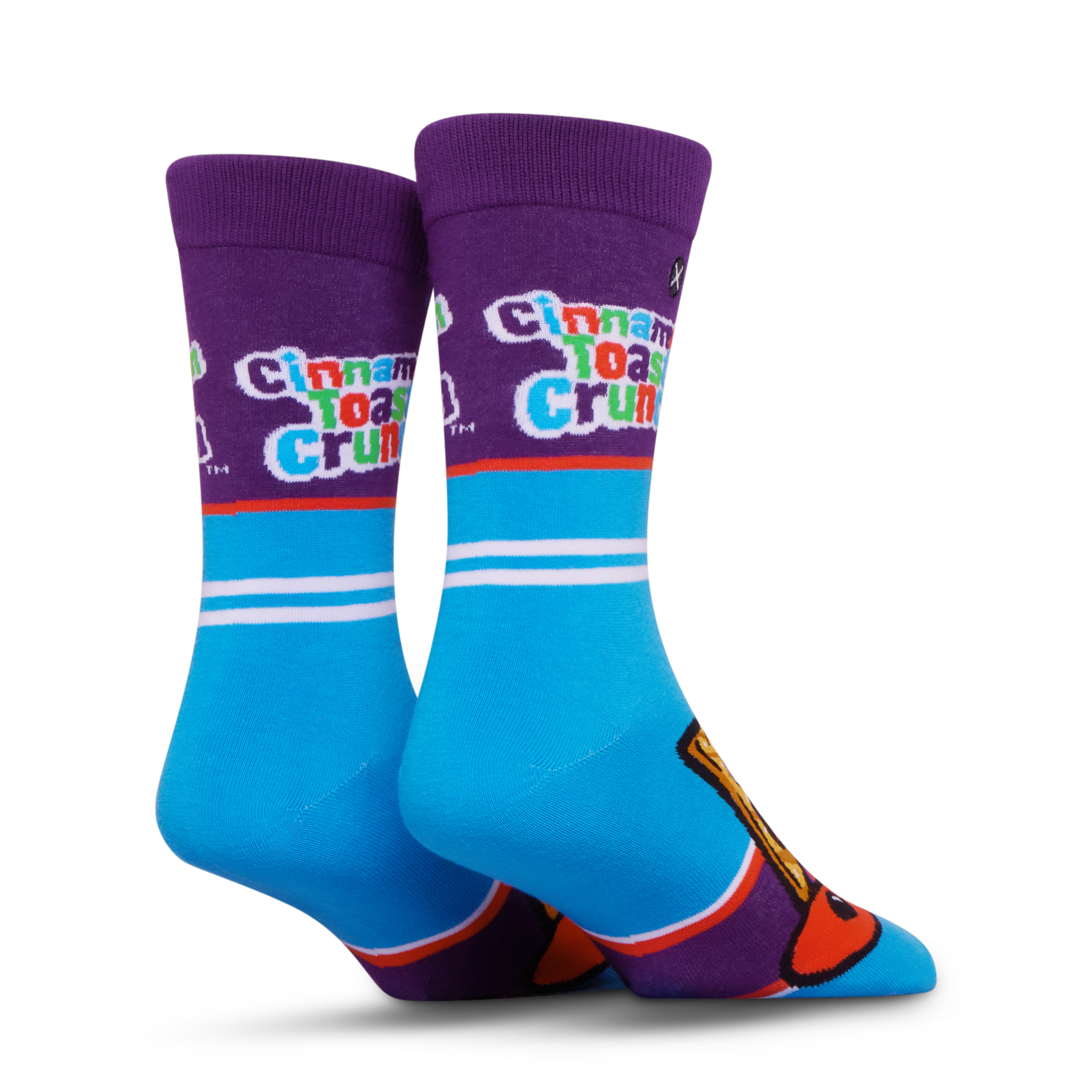 ODDMART Cinnamon Toast Crunch Crew Socks 2-Pack