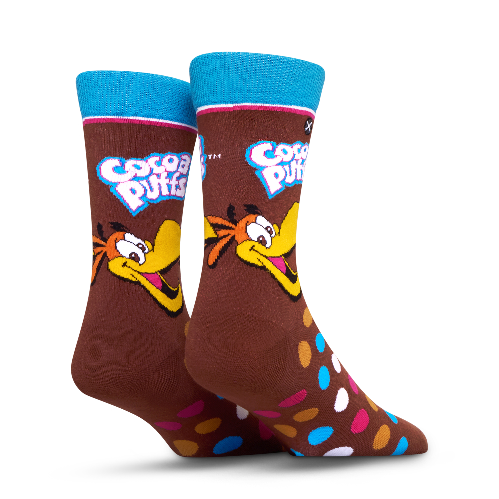 ODDMART Cocoa Puffs Crew Socks 2-Pack