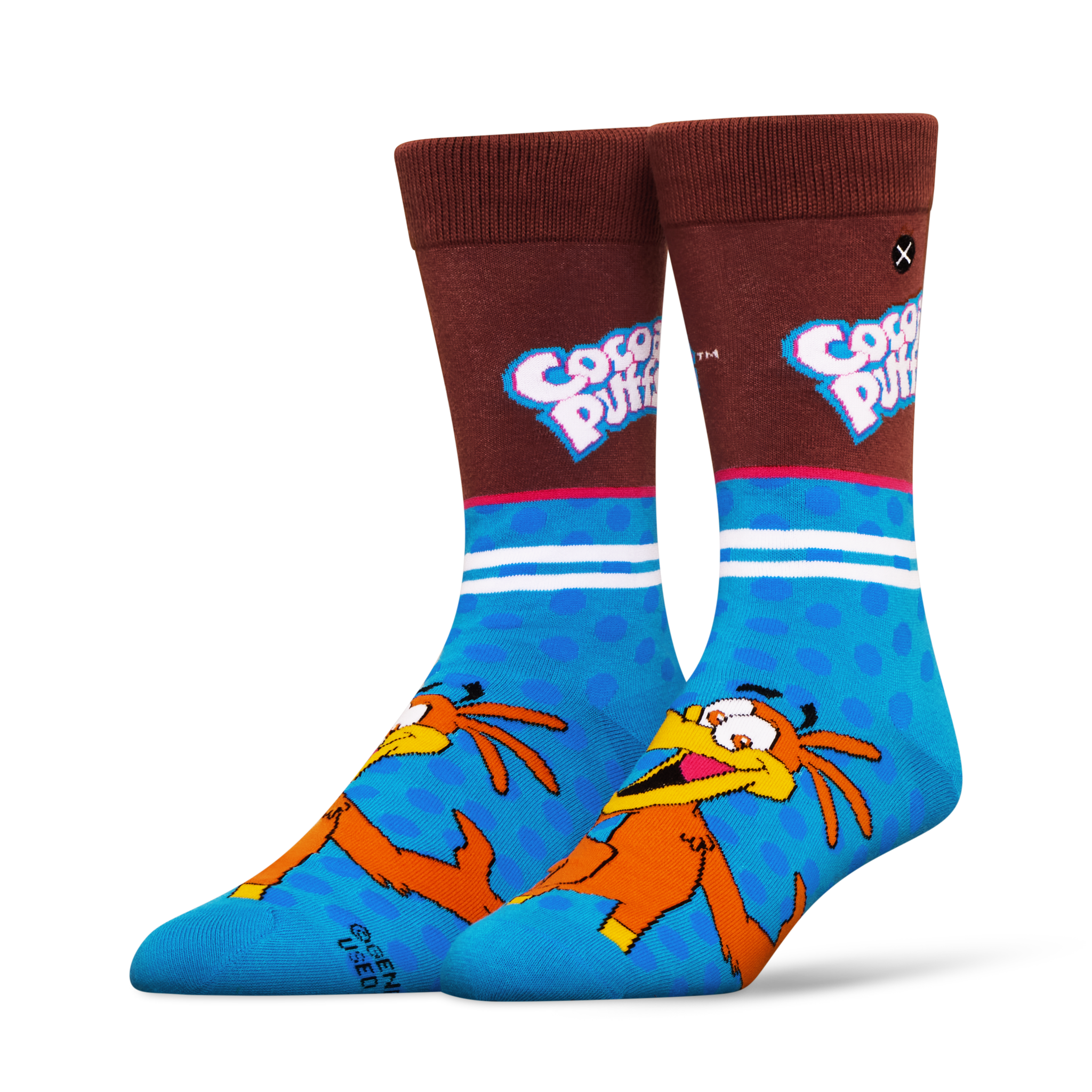 ODDMART Cocoa Puffs Crew Socks 2-Pack