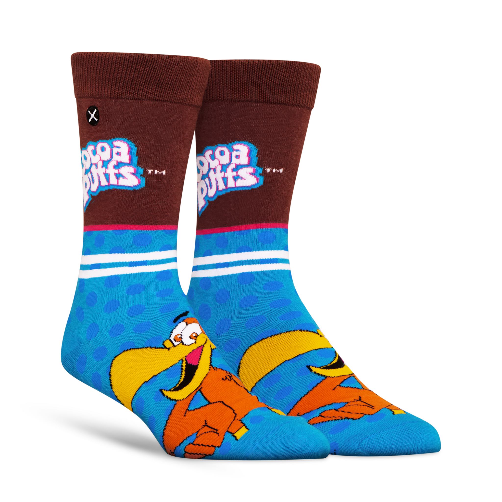 ODDMART Cocoa Puffs Crew Socks 2-Pack