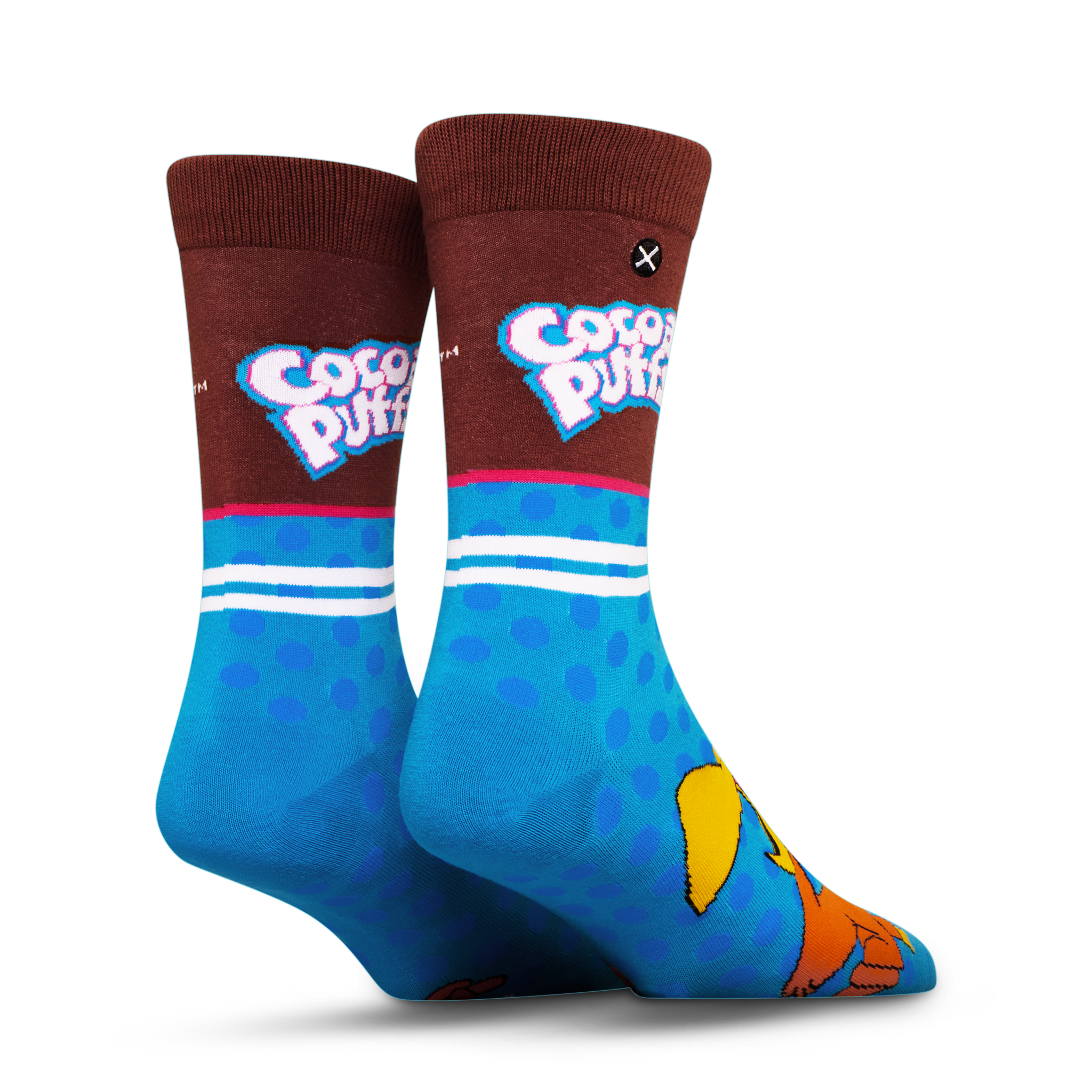 ODDMART Cocoa Puffs Crew Socks 2-Pack