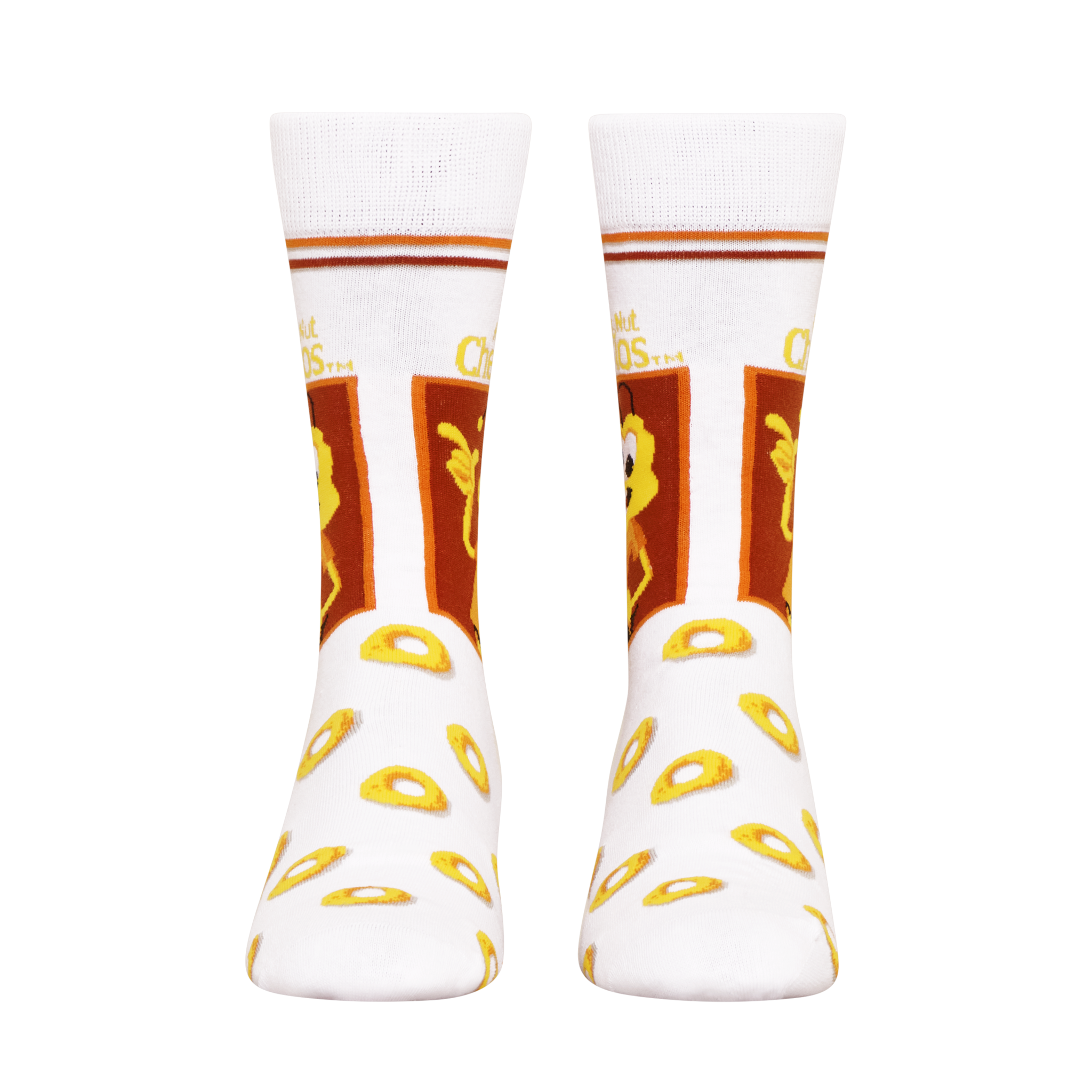 ODDMART Honey Nut Cheerios Crew Socks 2-Pack