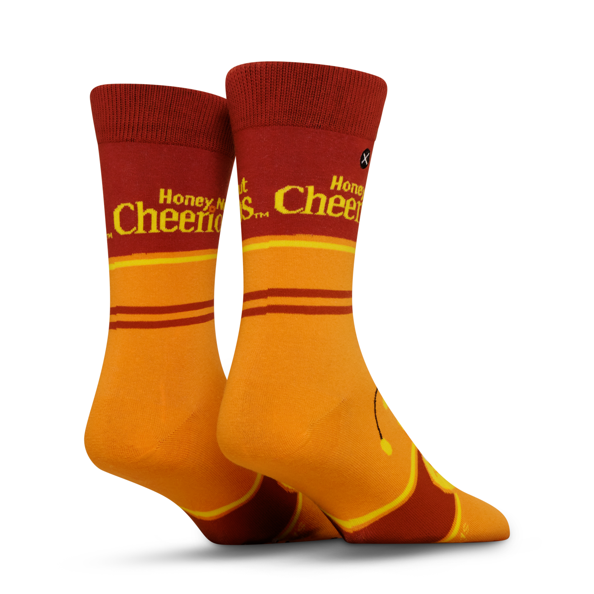 ODDMART Honey Nut Cheerios Crew Socks 2-Pack