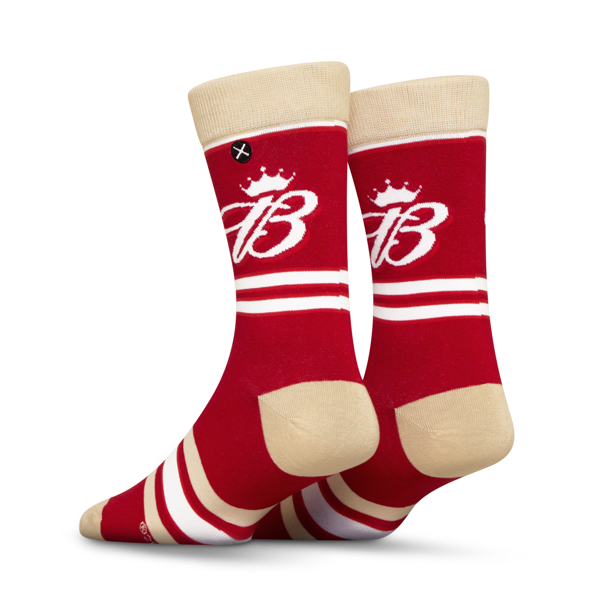 ODDMART Budweiser Crew Socks 2-Pack