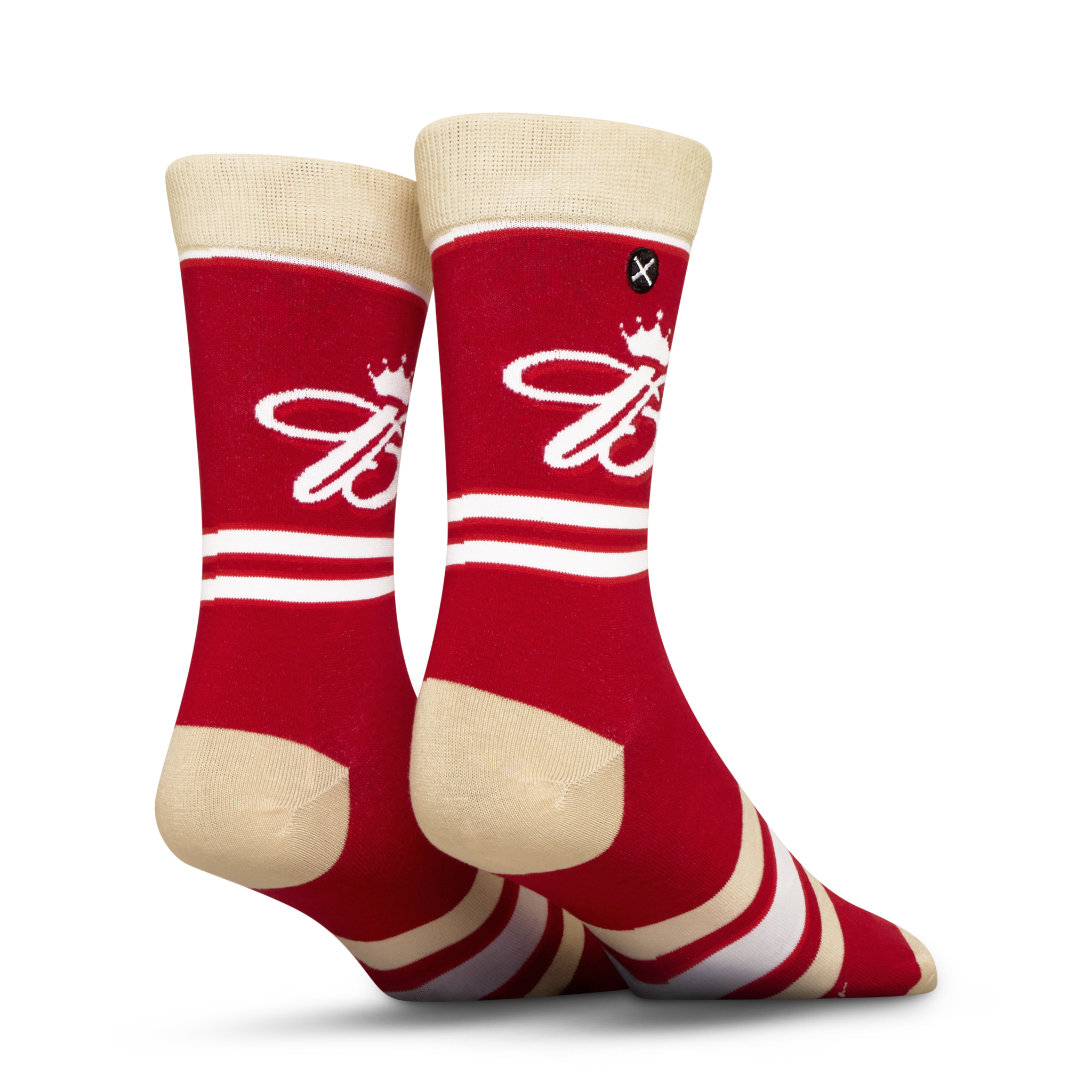 ODDMART Budweiser Crew Socks 2-Pack