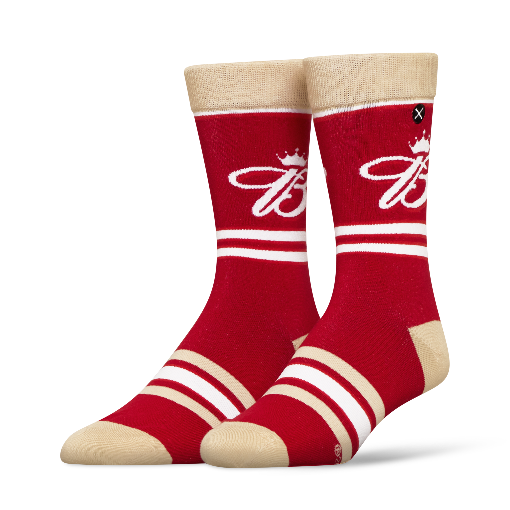 ODDMART Budweiser Crew Socks 2-Pack