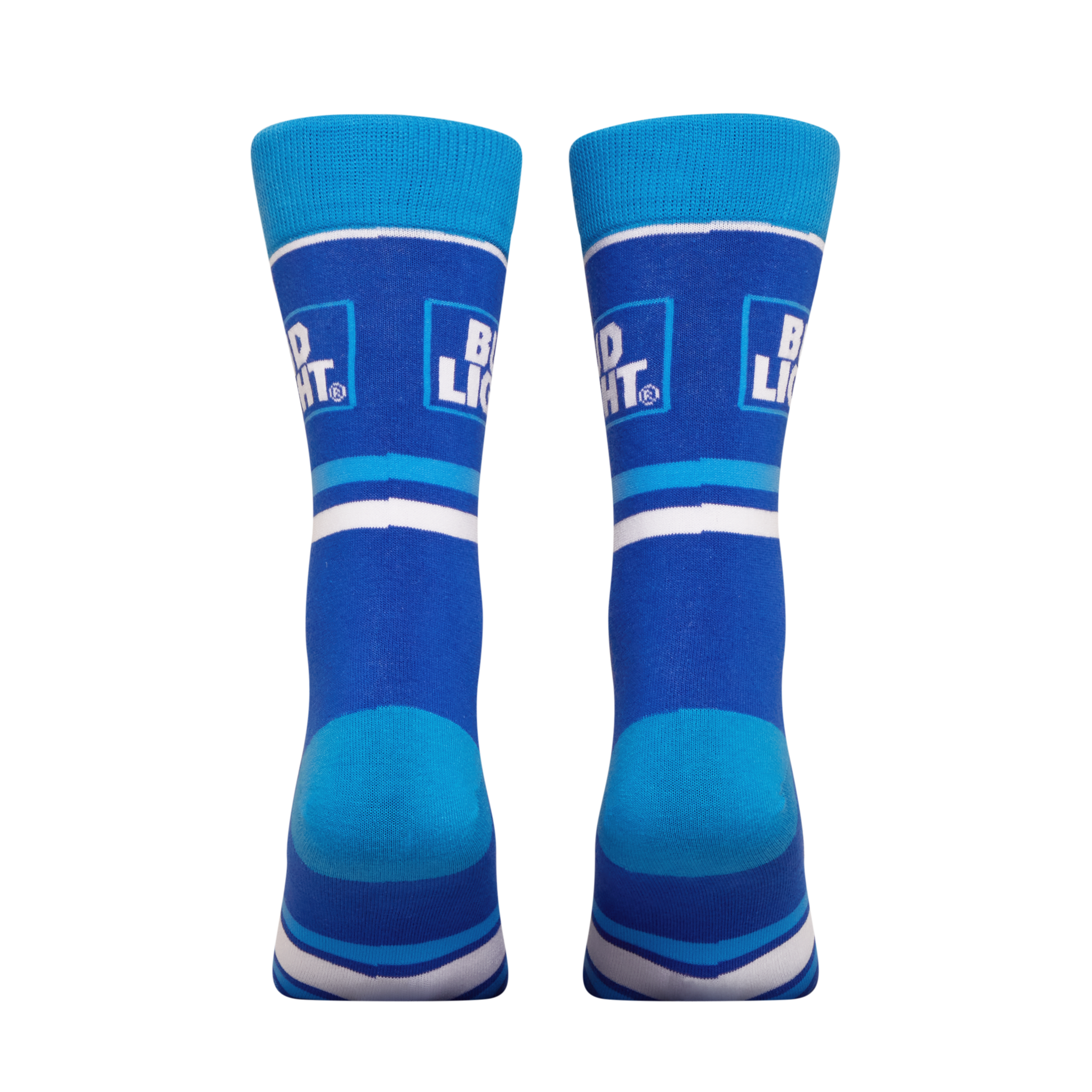 ODDMART Bud Light Crew Socks 2-Pack