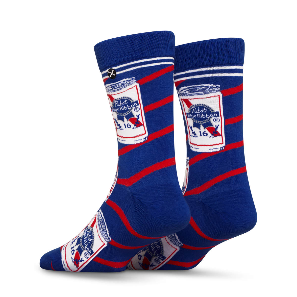 ODDMART Pabst Blue Ribbon Crew Socks 2-Pack