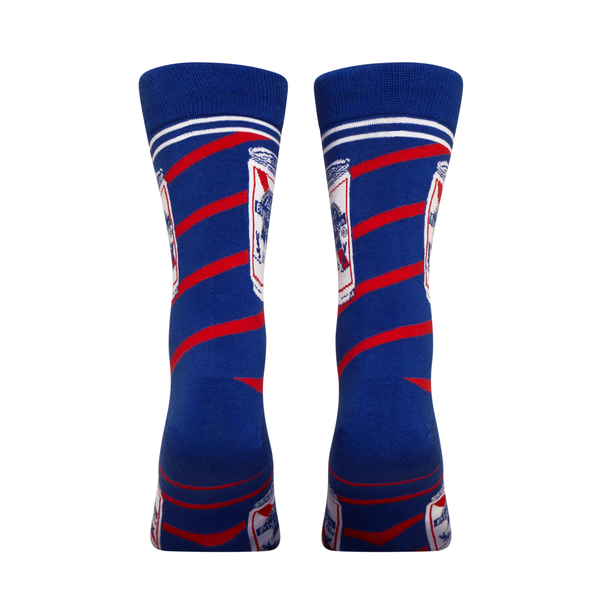 ODDMART Pabst Blue Ribbon Crew Socks 2-Pack