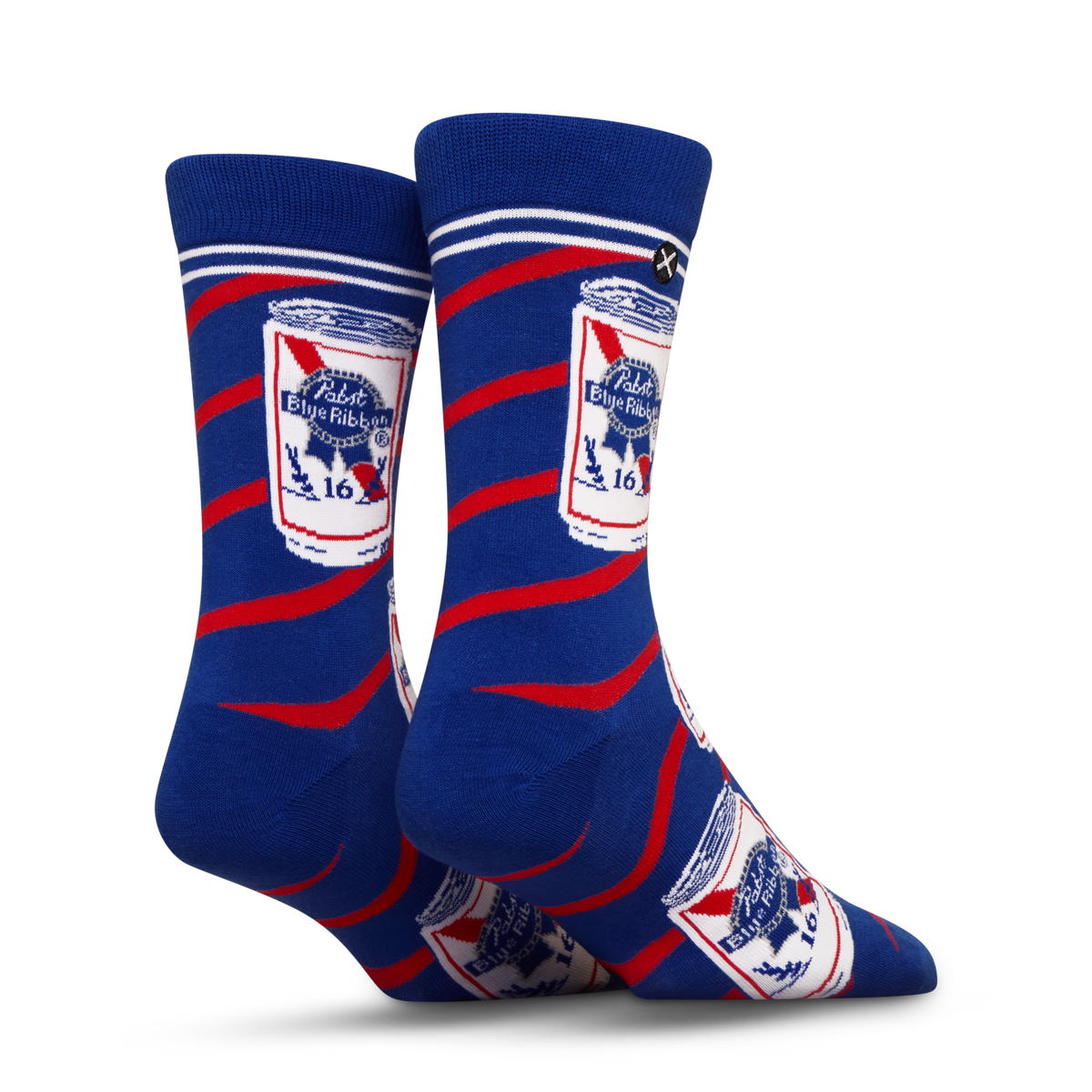 ODDMART Pabst Blue Ribbon Crew Socks 2-Pack