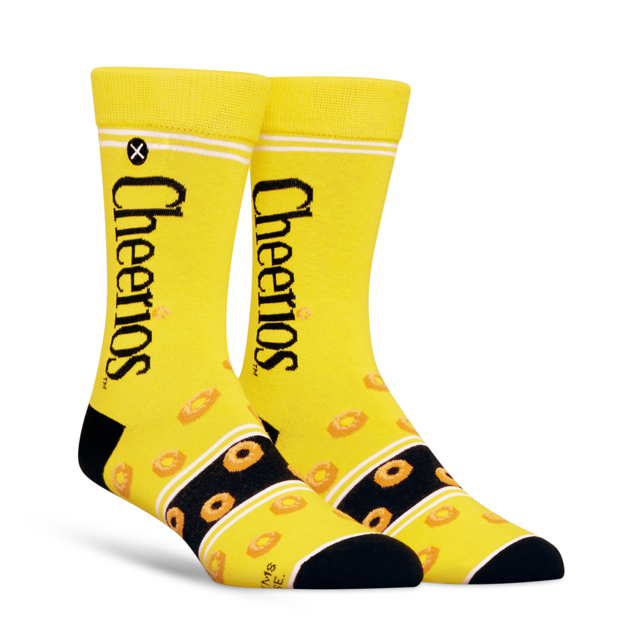ODDMART Cheerios Crew Socks 2-Pack