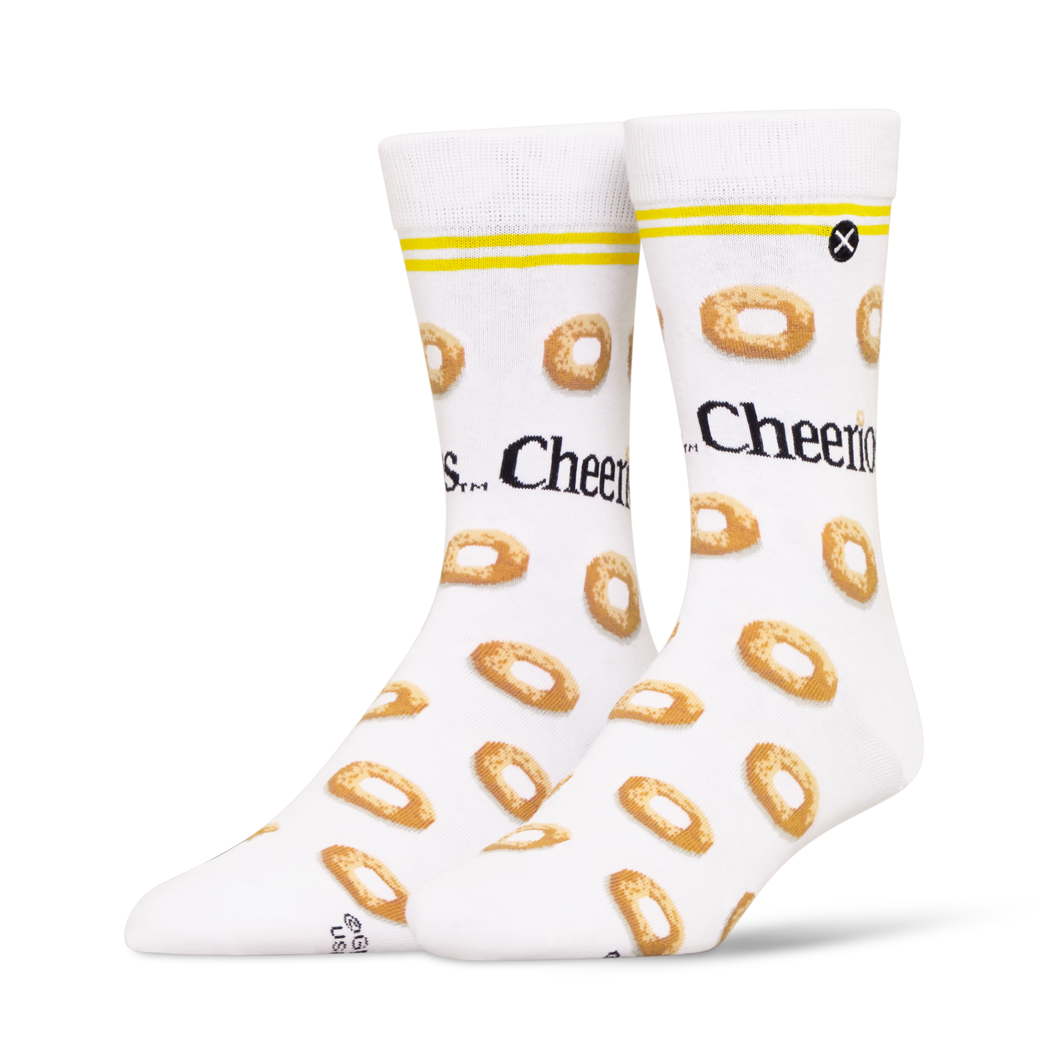 ODDMART Cheerios Crew Socks 2-Pack