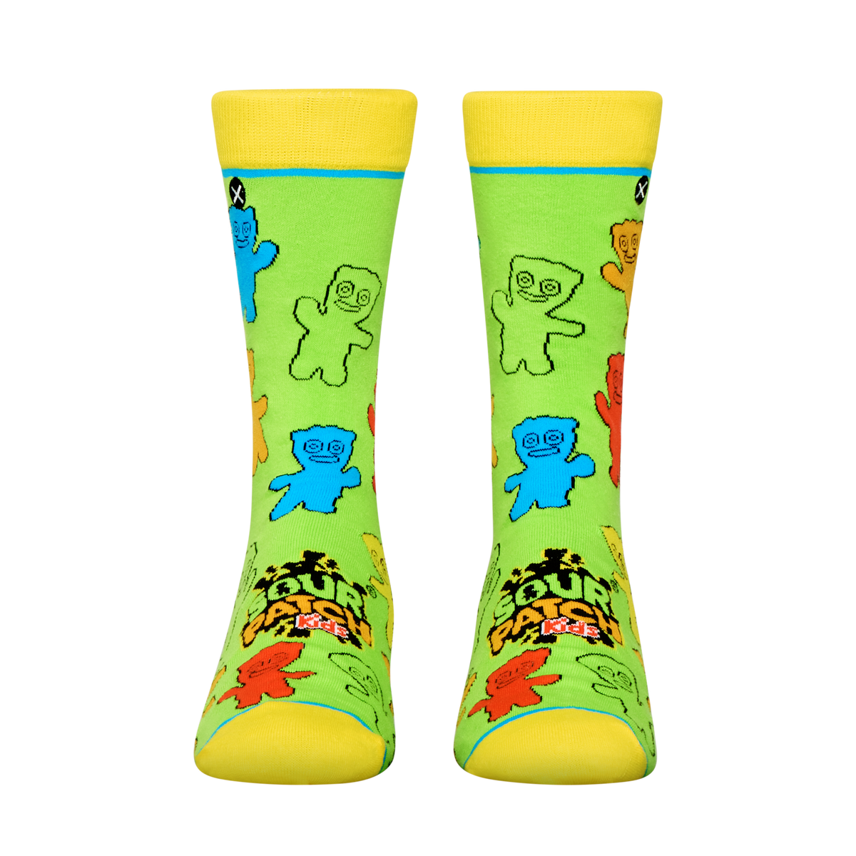 ODDMART Sour Patch Kids Crew Socks 2-Pack