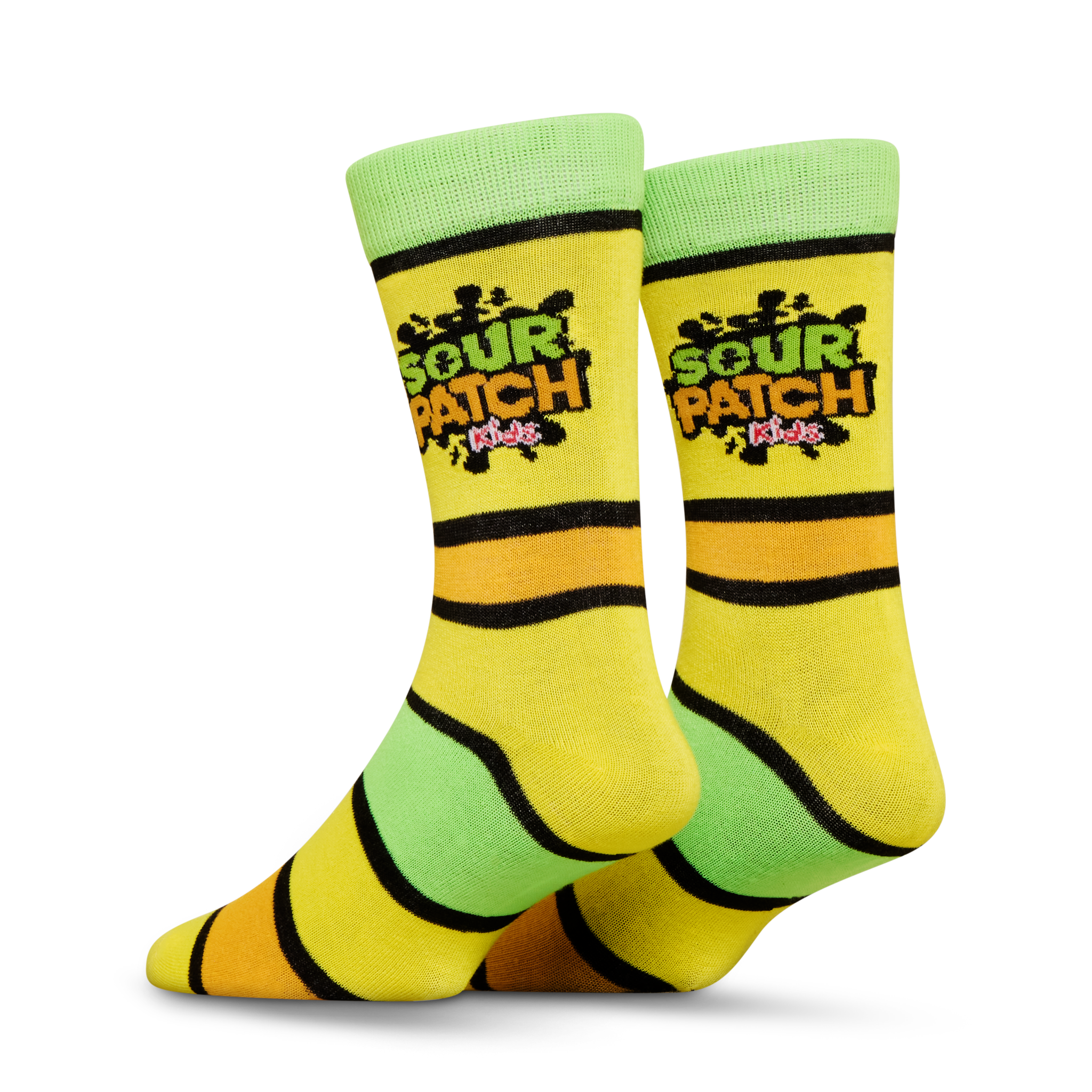 ODDMART Sour Patch Kids Crew Socks 2-Pack