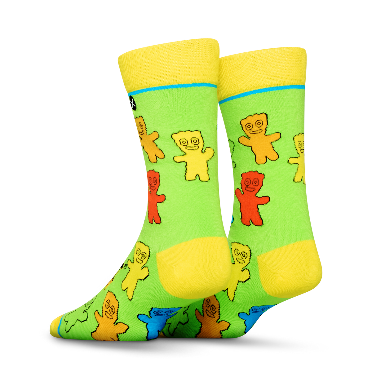 ODDMART Sour Patch Kids Crew Socks 2-Pack