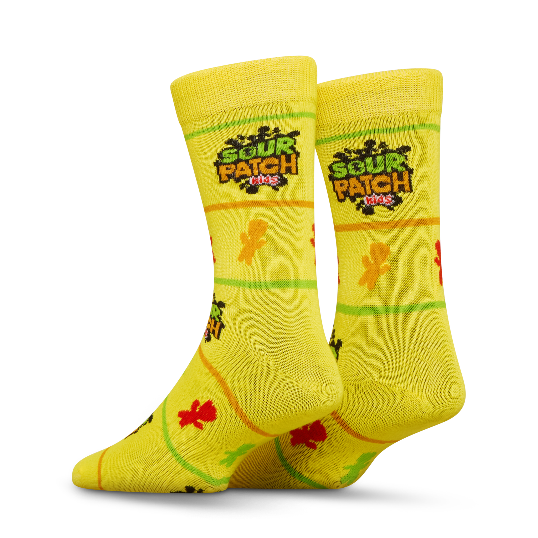 ODDMART Sour Patch Kids Crew Socks 2-Pack