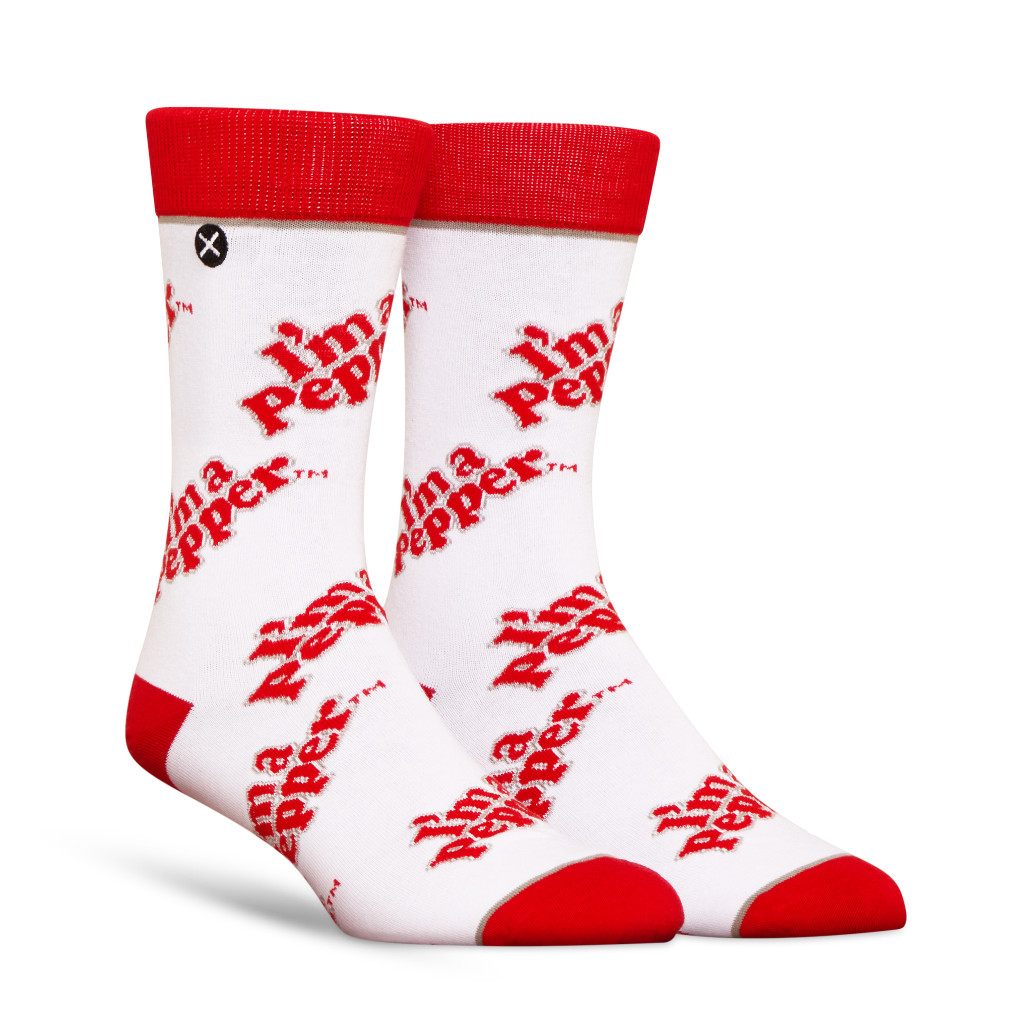 ODDMART Dr Pepper Crew Socks 2-Pack