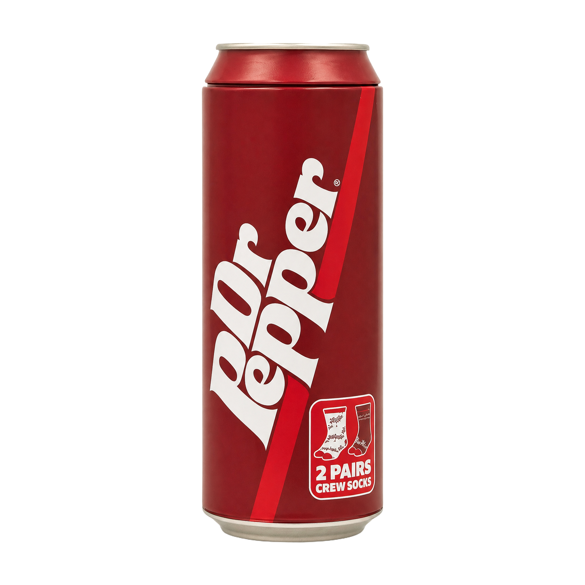 ODDMART Dr Pepper Crew Socks 2-Pack