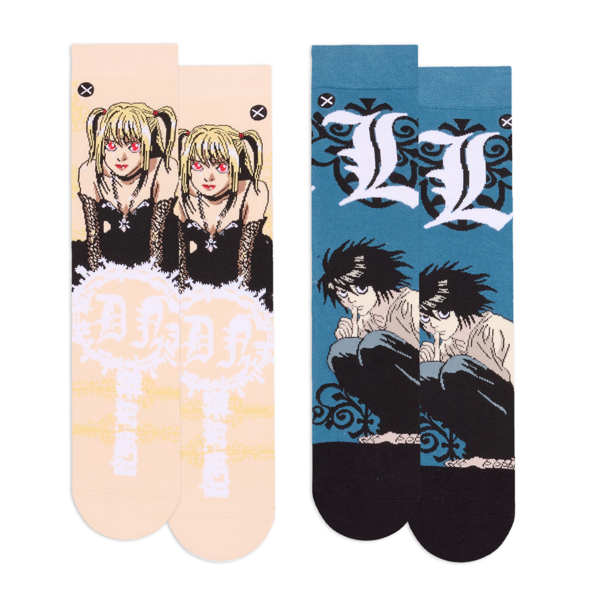 Death Note Men's Crew Socks 4-Pack
