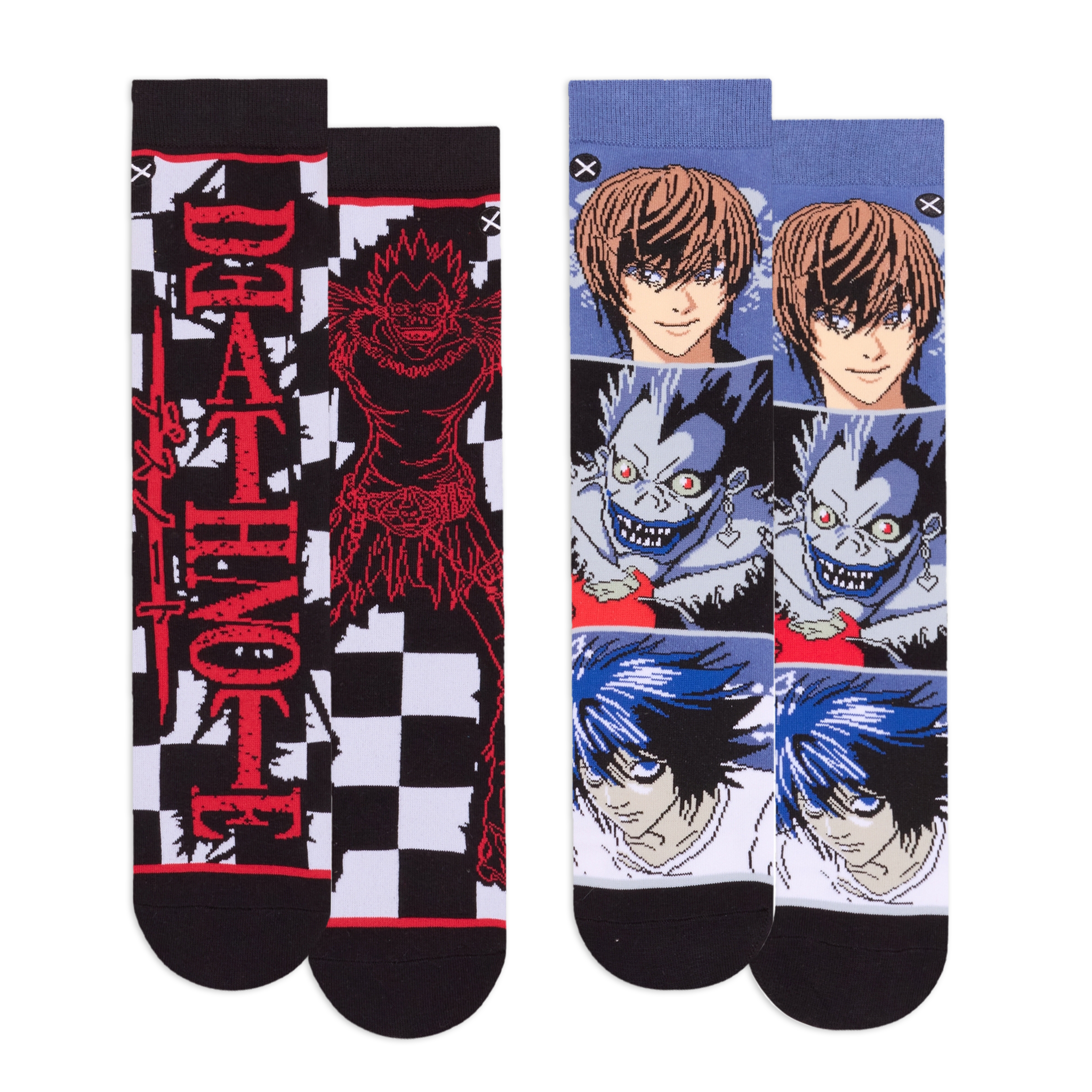 DeathNote Men's Crew Socks 4-Pack