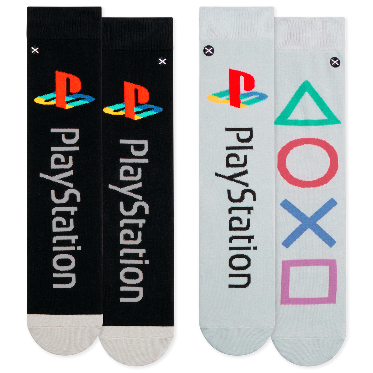 PlayStation Heritage Crew Sock 4-Pack