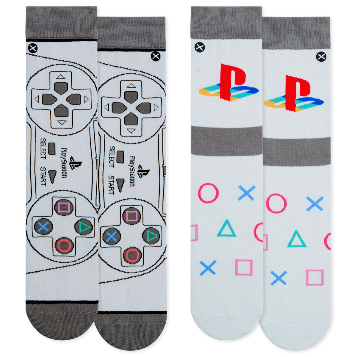 PlayStation Heritage Crew Sock 4-Pack