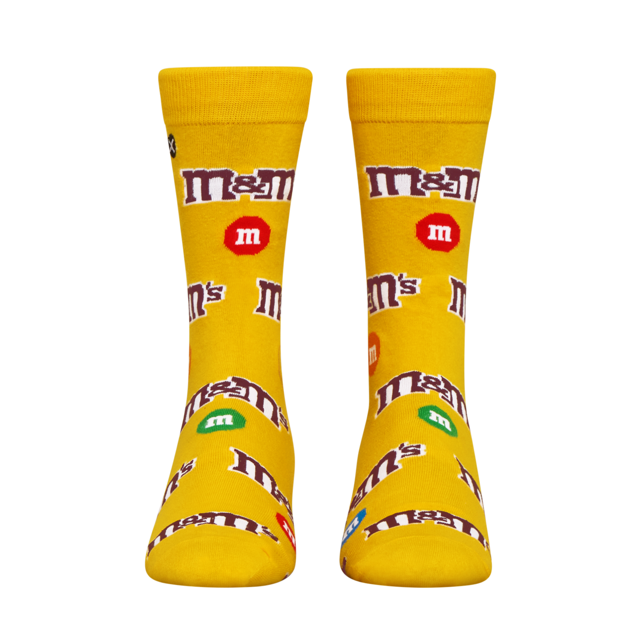 ODDMART Peanut M&M's Crew Socks 2-Pack