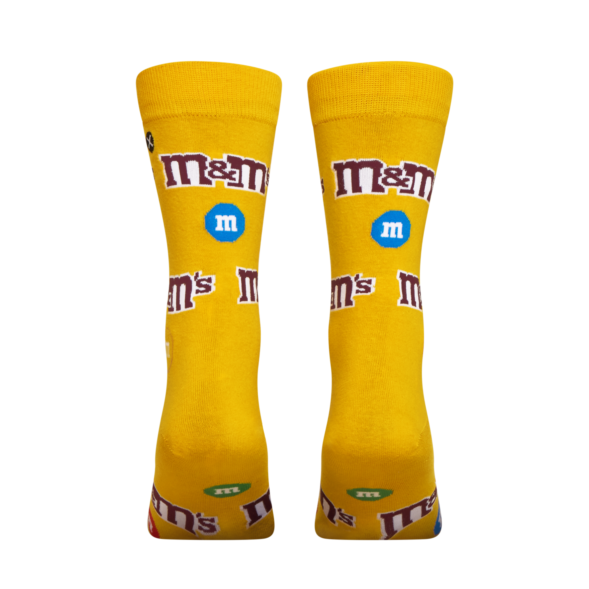 ODDMART Peanut M&M's Crew Socks 2-Pack