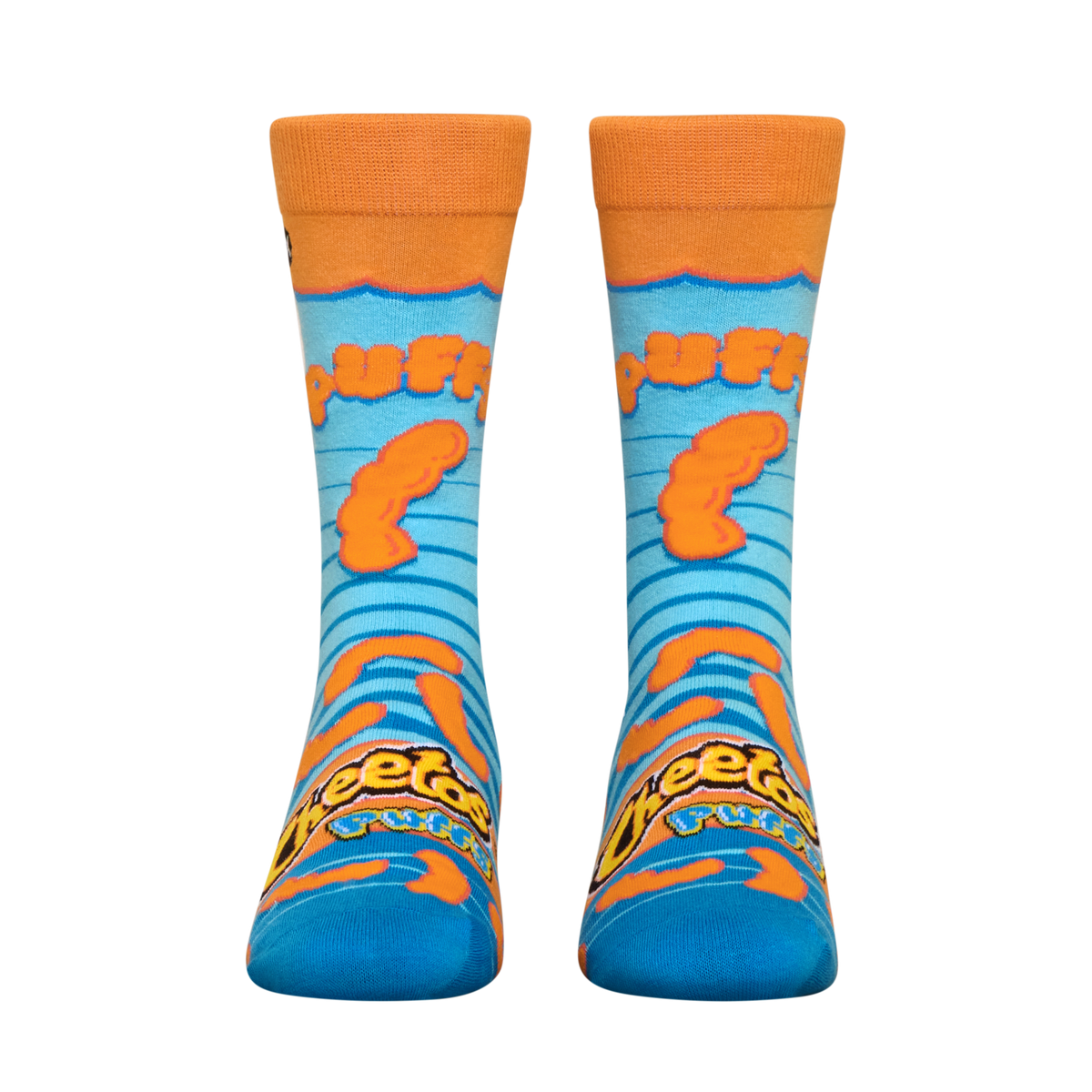 ODDMART Cheetos Puffs Crew Socks 2-Pack