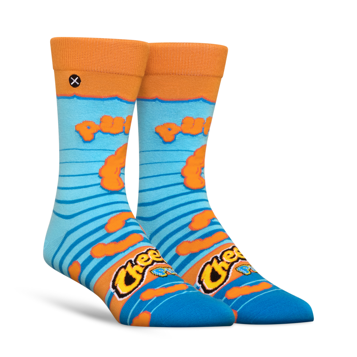 ODDMART Cheetos Puffs Crew Socks 2-Pack
