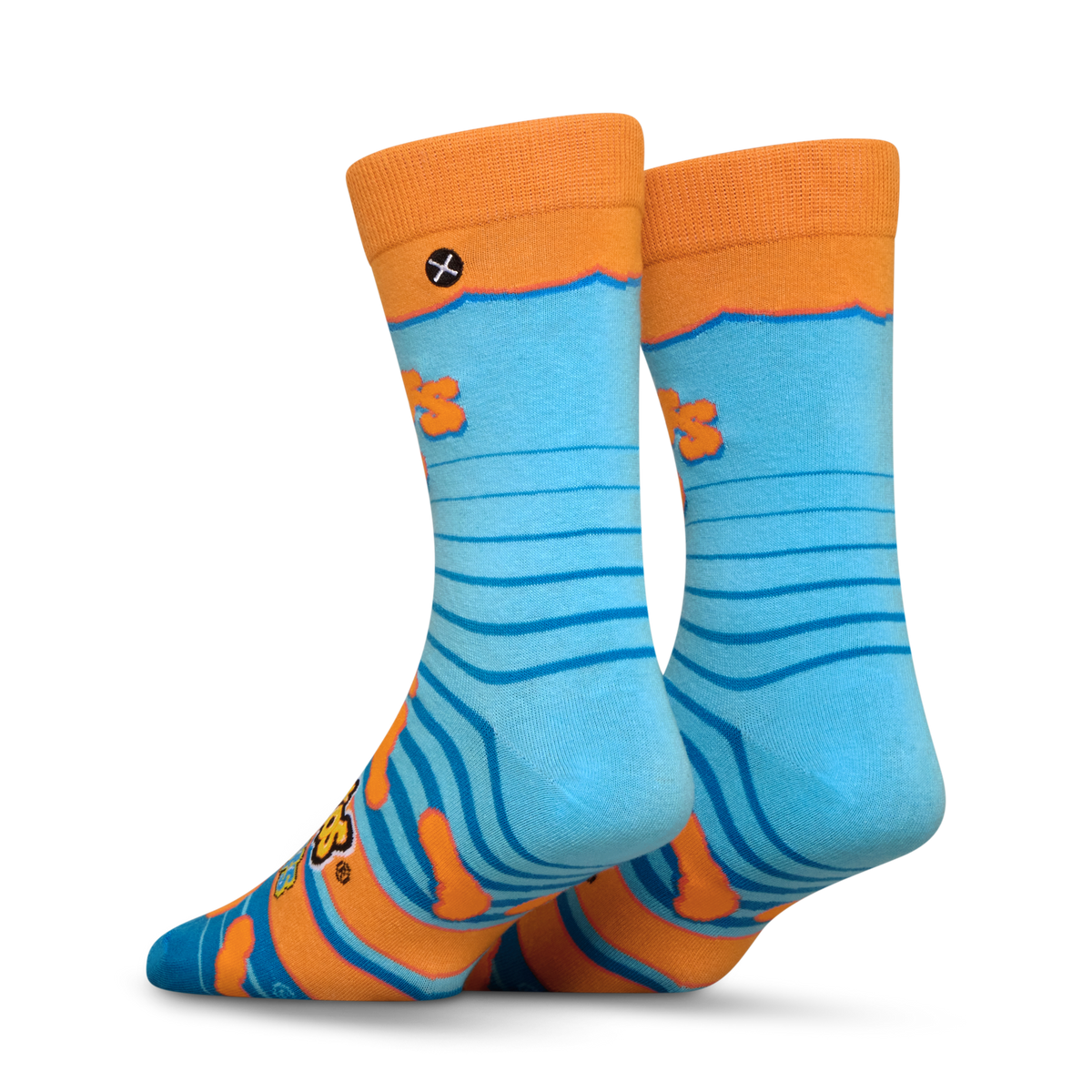 ODDMART Cheetos Puffs Crew Socks 2-Pack