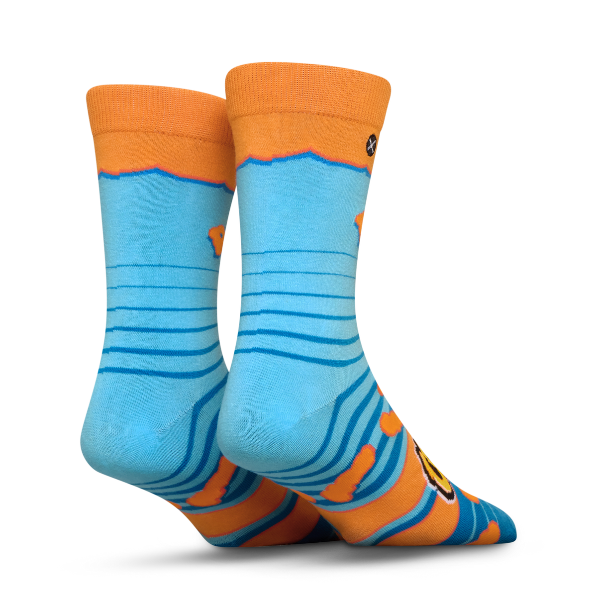 ODDMART Cheetos Puffs Crew Socks 2-Pack