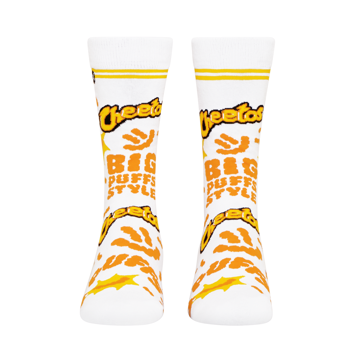 ODDMART Cheetos Puffs Crew Socks 2-Pack