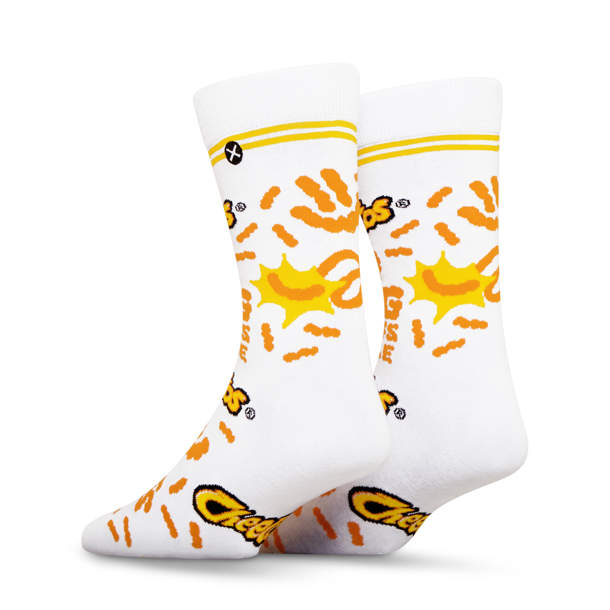 ODDMART Cheetos Puffs Crew Socks 2-Pack