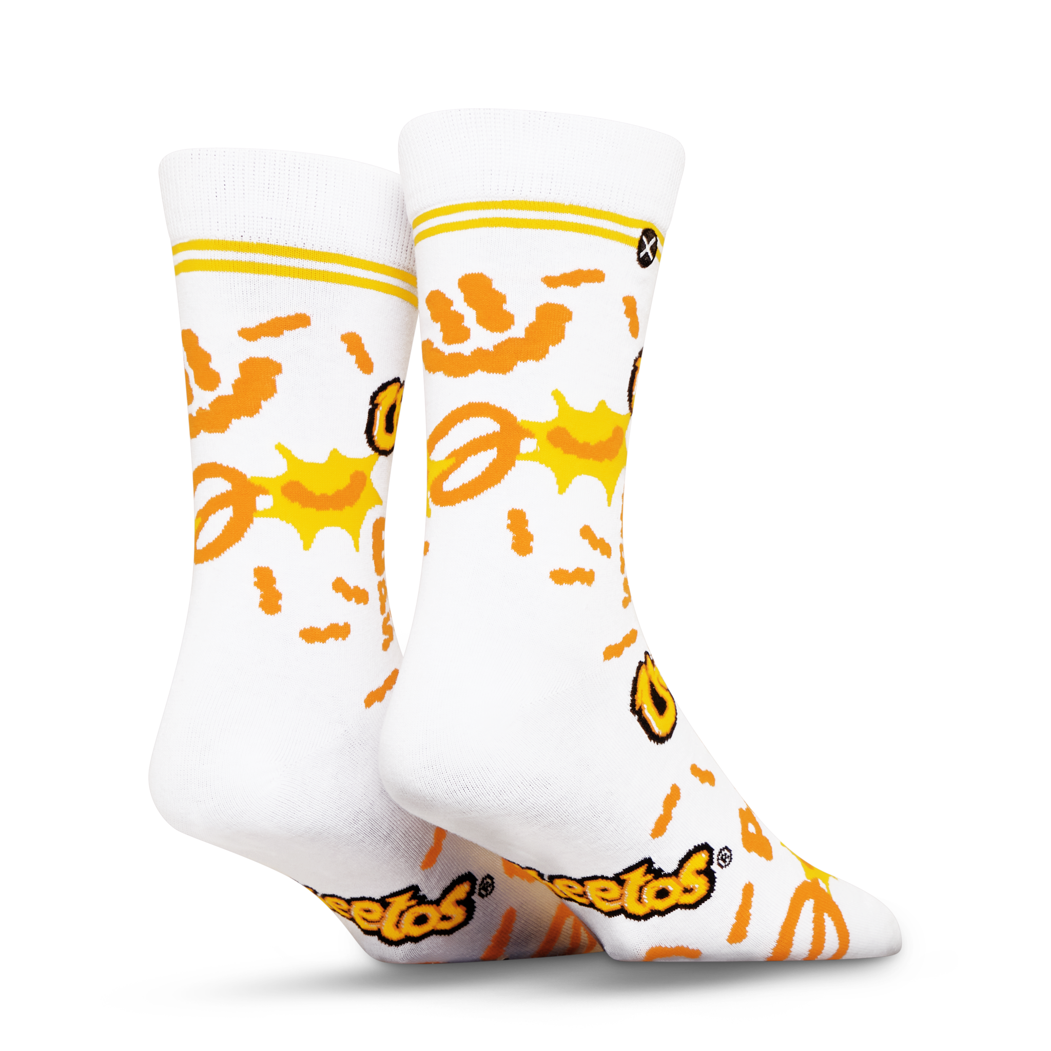 ODDMART Cheetos Puffs Crew Socks 2-Pack