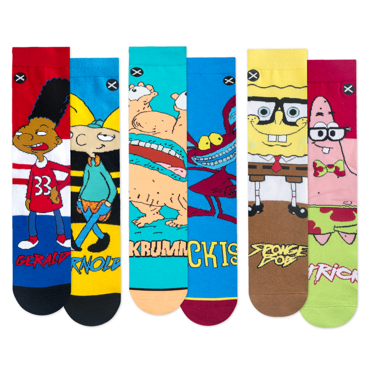 Best Friends Men's Crew Socks 6-Pack