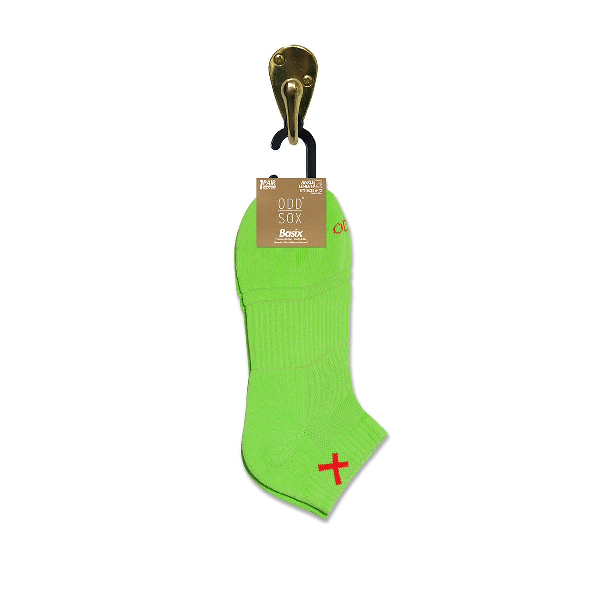 Neon Green Basix Fashion Ankle
