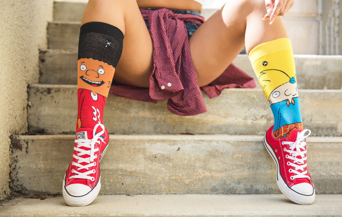 Arnold & Gerald Knit Men's Crew Socks