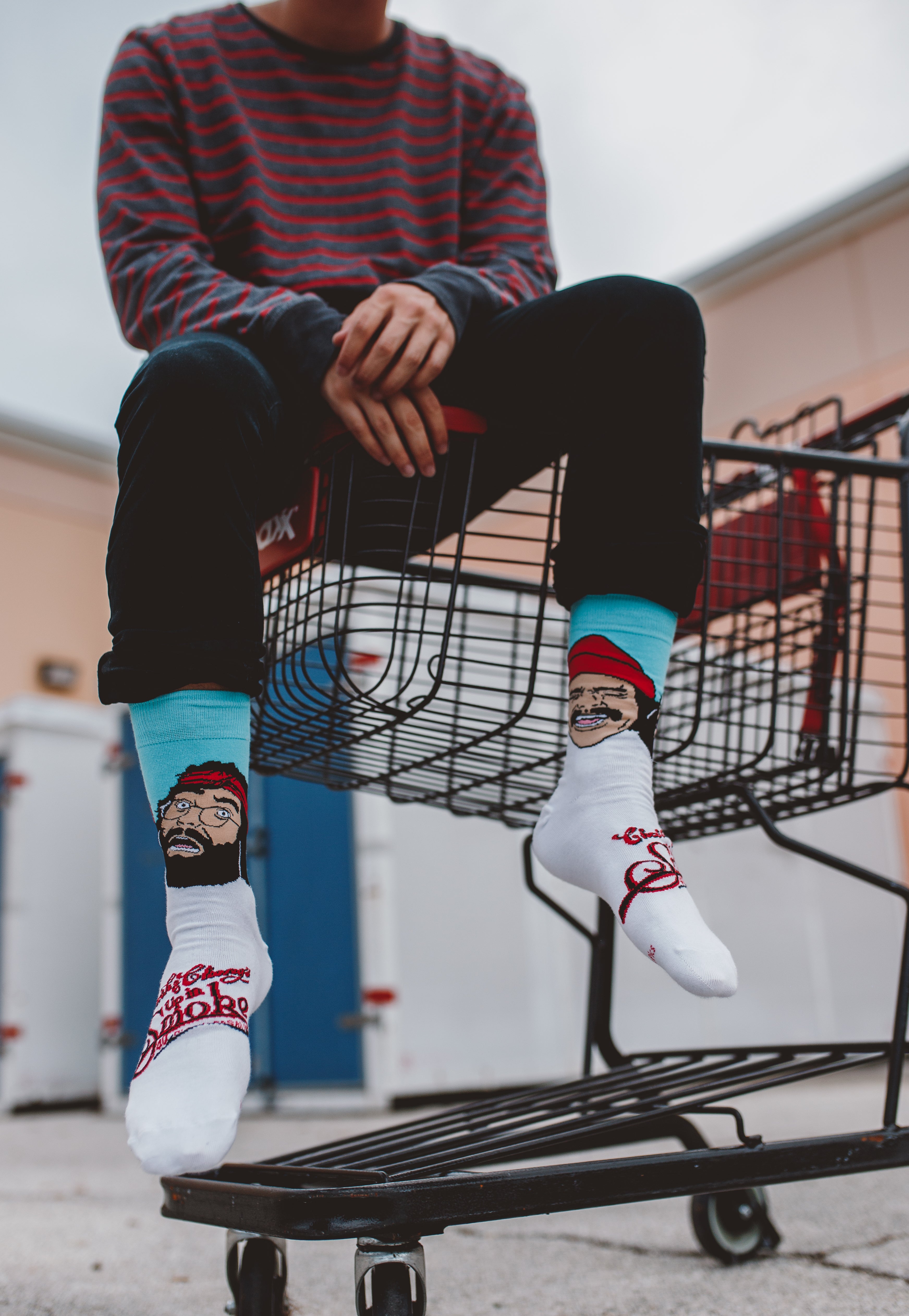 Up In Smoke Men's Crew Socks