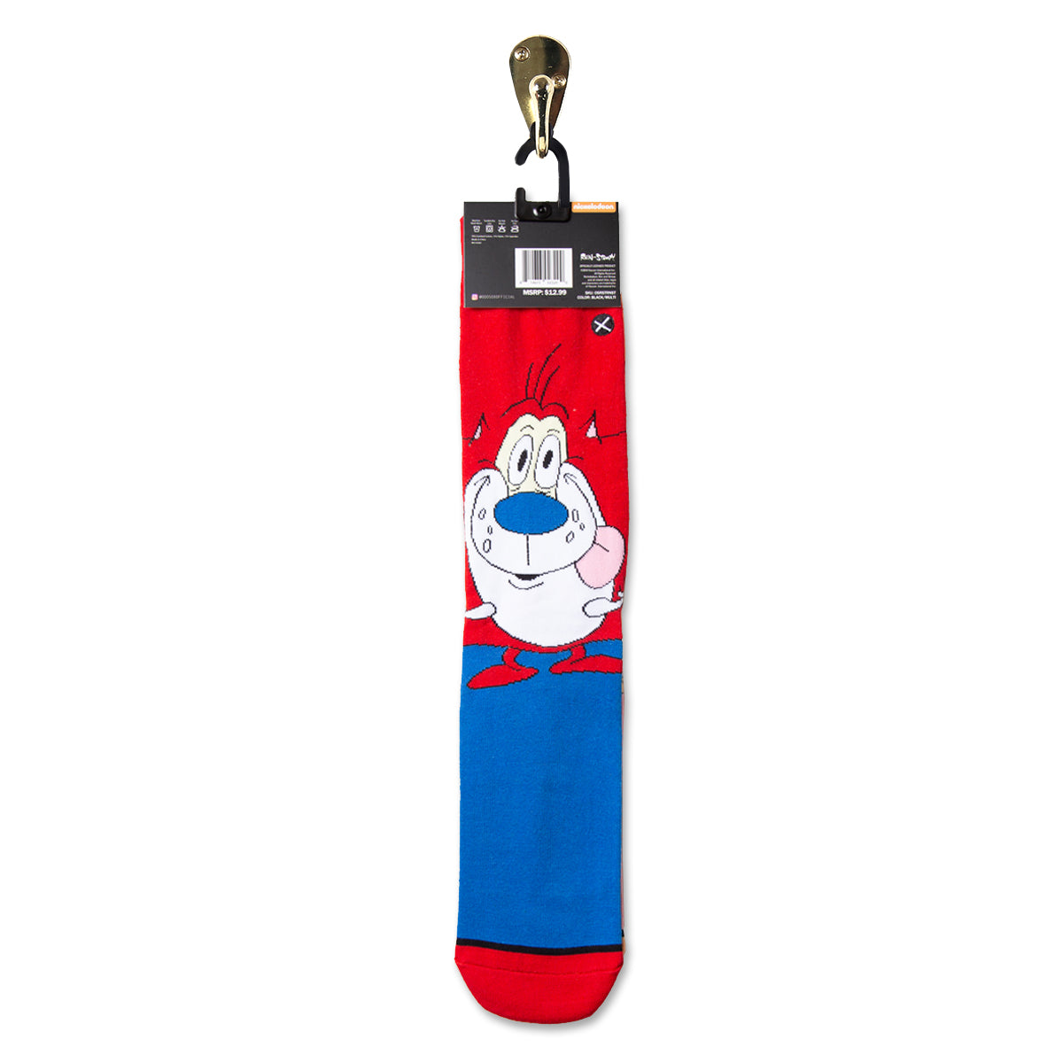 Ren & Stimpy Men's Crew Socks