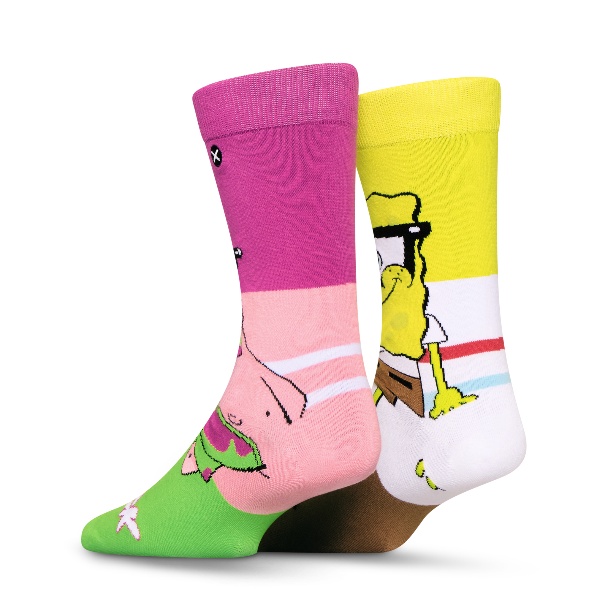 SpongeBob NerdPants Men's Crew Socks