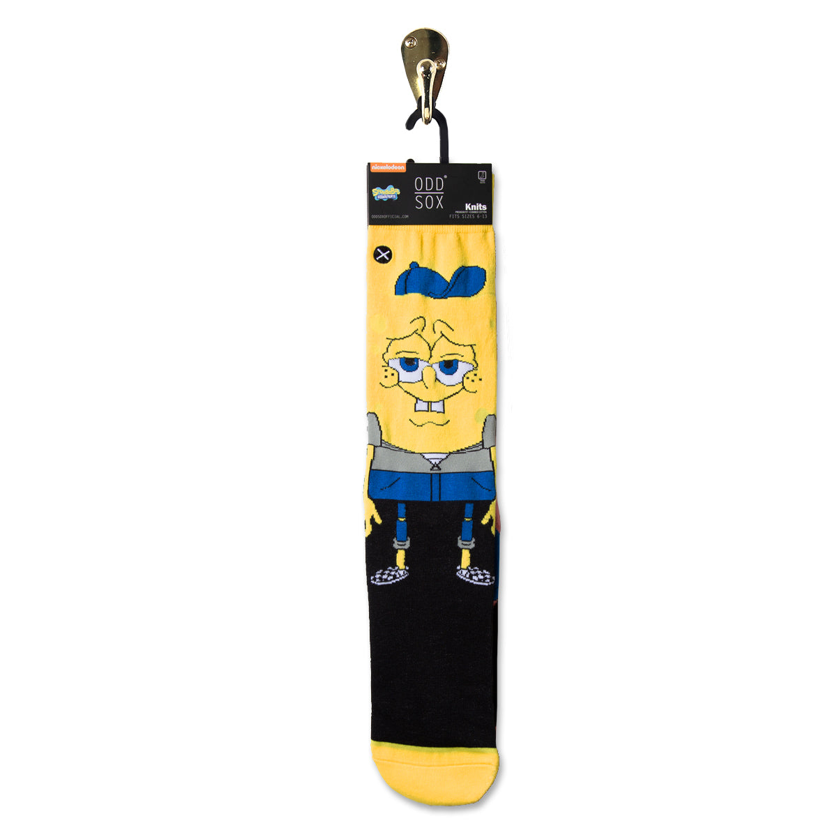 SpongeBob Hipsters Men's Crew Socks