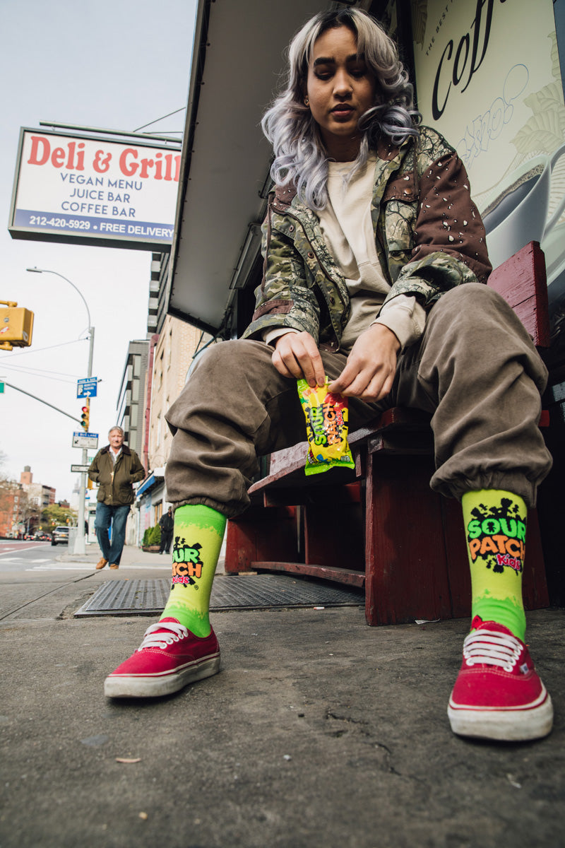 Sour Patch Kids Men's Crew Socks