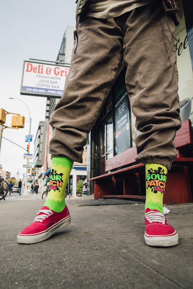 Sour Patch Kids Men's Crew Socks