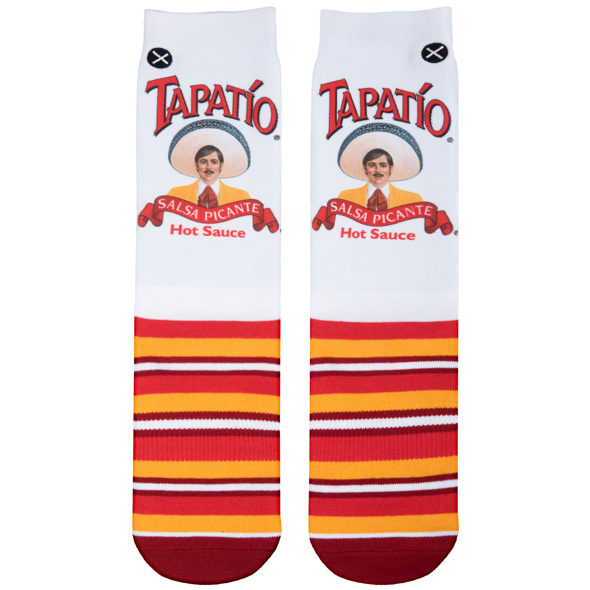 Tapatio Striped Men's Crew Socks