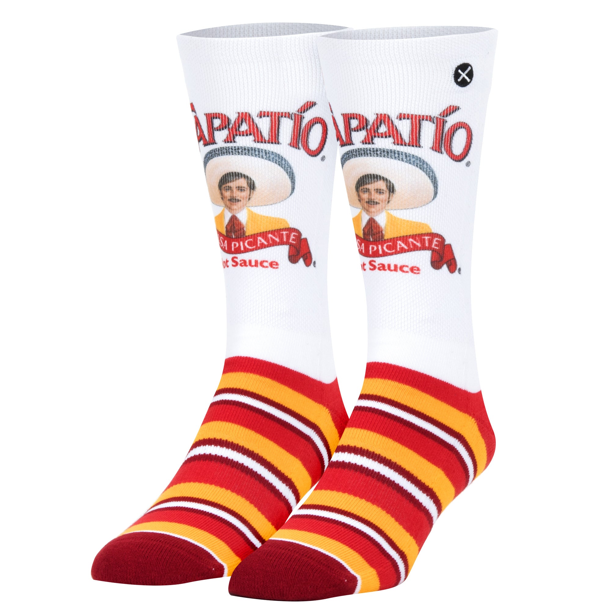 Tapatio Striped Men's Crew Socks