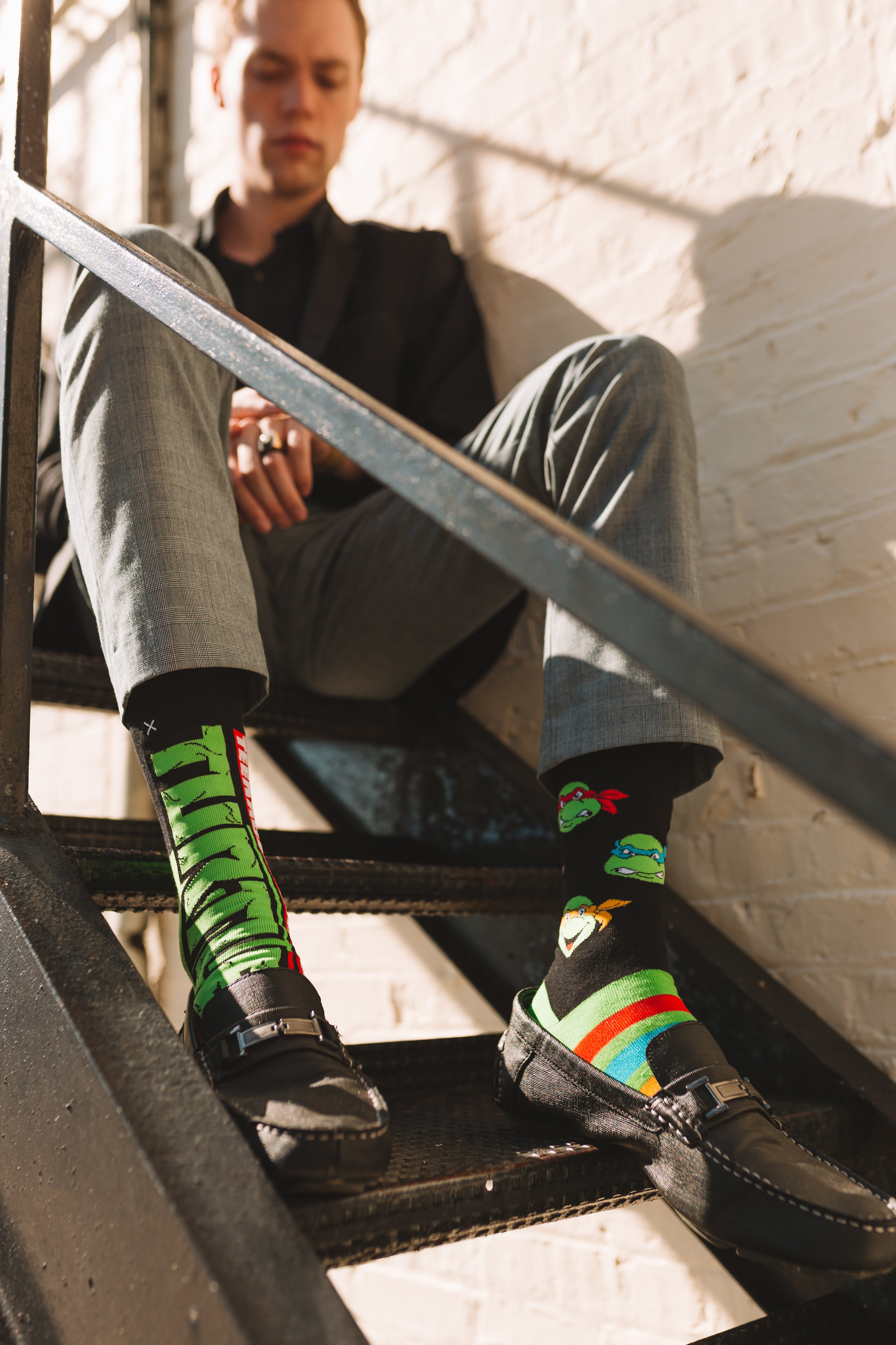 The Turtles Men's Crew Socks