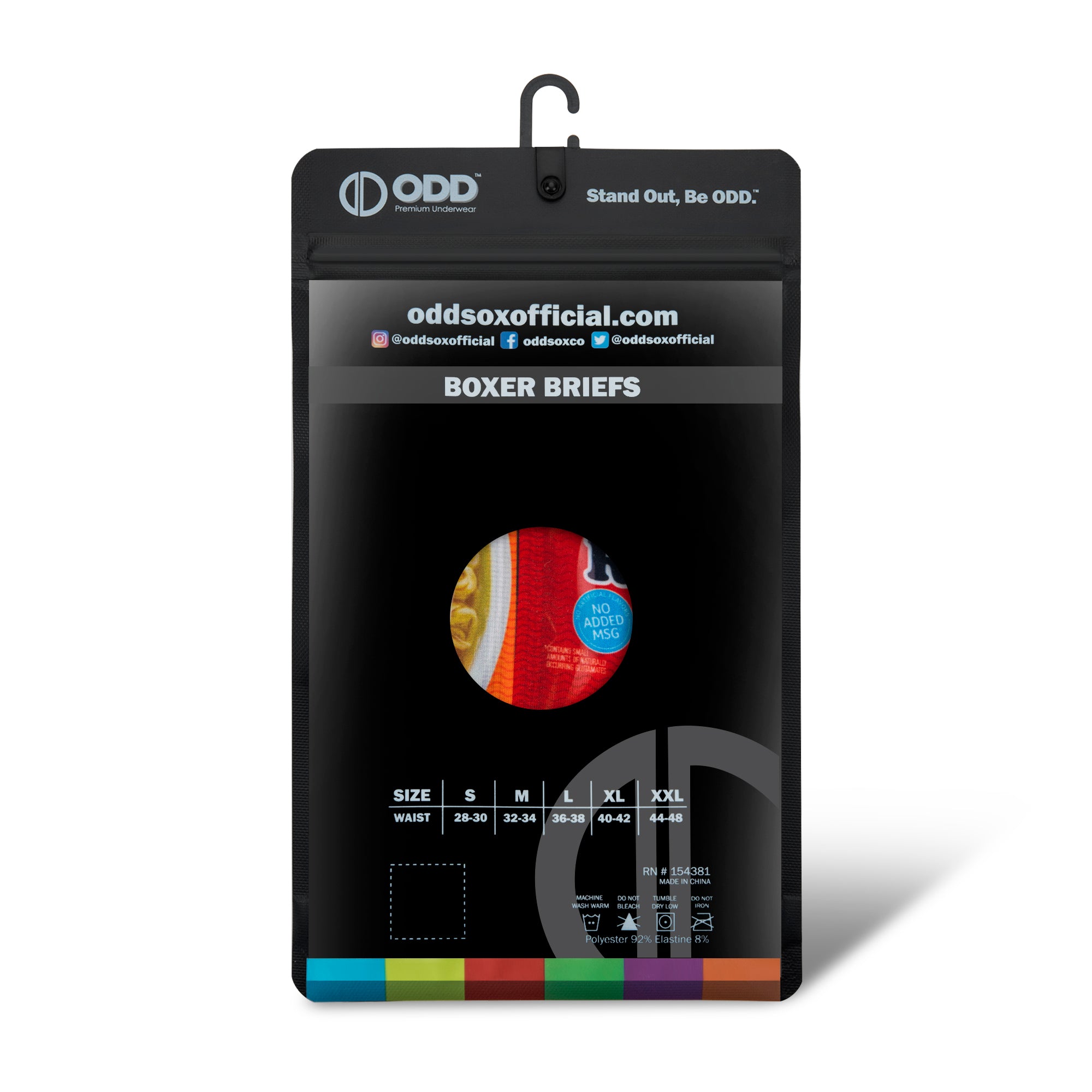 Top Ramen Flavors Men's Boxer Briefs