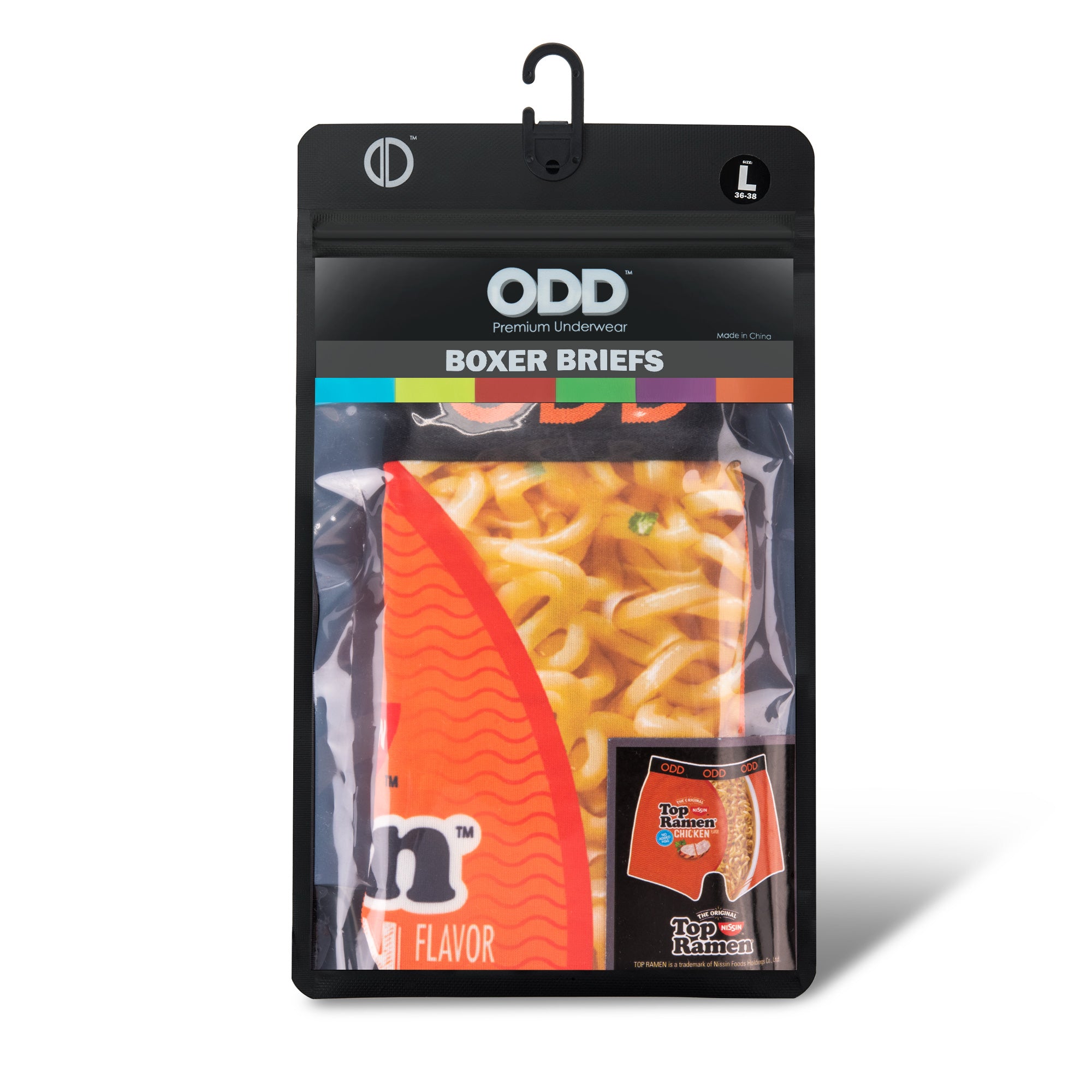 Top Ramen Chicken Men's Boxer Briefs