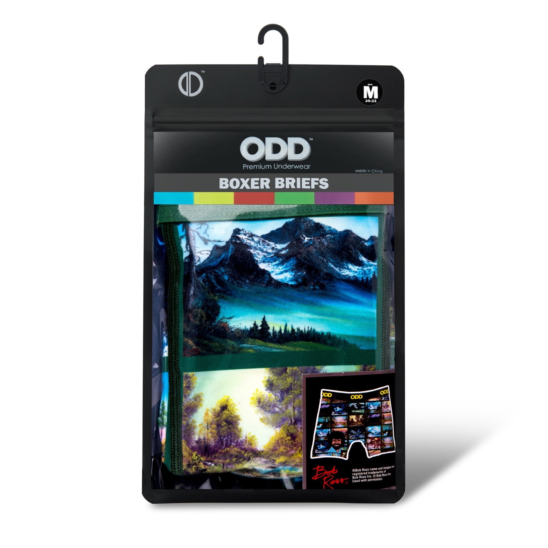 Paintings By Bob Ross Men's Boxer Briefs